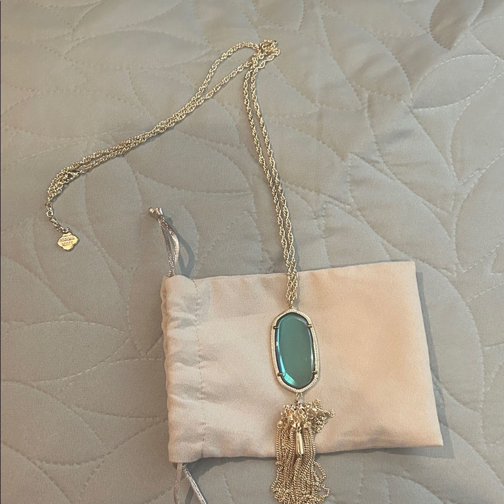 Kendra Scott Blue Pendant Necklace
